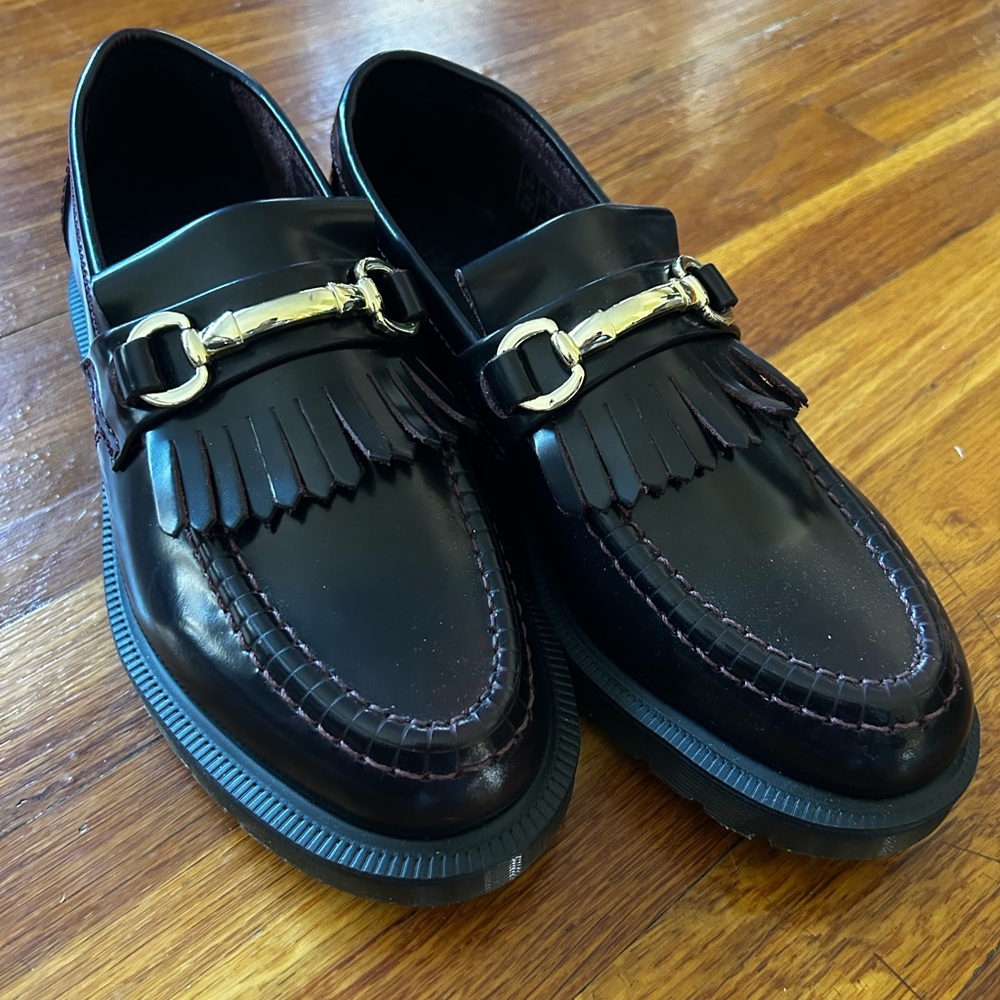 Dr. Martens Dark Brown Leather Footwear